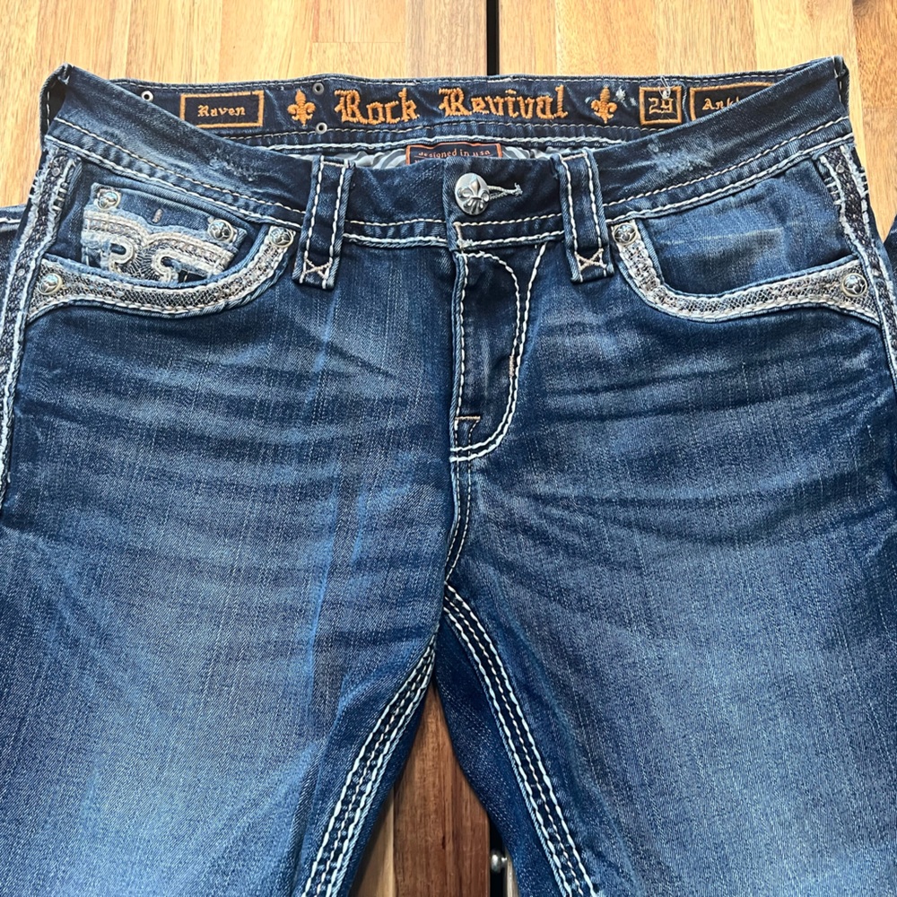 Rock Revival Raven Ankle Skinny